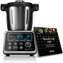 Ufesa TotalChef RK7 Robot de Cocina Inteligente Multifunción, WIFI, 30 Funciones, 4.5L, Pantalla Táctil de 7 Pulgadas, Báscula