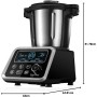 Ufesa TotalChef RK7 Robot de Cocina Inteligente Multifunción, WIFI, 30 Funciones, 4.5L, Pantalla Táctil de 7 Pulgadas, Báscula