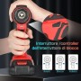 Taladro Atornillador Batería 21V, Atornillador Bateria 40 NM, con Destornillador Eléctrico de dos Secciones 2.0 AH, par 25 + 1,