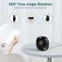 EasyAcc Ventilador Portátil USB Silencioso, Mini Ventiladores de Mesa con 3 Velocidades, 360 ° Rotación Vertical, Pequeño