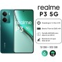realme 12+ 5G Smartphone 8+256 GB con NFC, Doble Tarjeta SIM, Chipset Dimensity 7050 5G, Pantalla AMOLED hasta 120 Hz, Smart