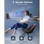 EasyAcc Ventilador Portátil USB Silencioso, Mini Ventiladores de Mesa con 3 Velocidades, 360 ° Rotación Vertical, Pequeño