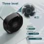 EasyAcc Ventilador Portátil USB Silencioso, Mini Ventiladores de Mesa con 3 Velocidades, 360 ° Rotación Vertical, Pequeño
