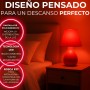 DM TECH Luz Roja Nocturna Melatonina E27 - Bombilla Terapia Roja para Dormir - Tecnología Flicker Free + 0% Luz Azul + Rosca