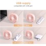 EasyAcc Ventilador Portátil USB Silencioso, Mini Ventiladores de Mesa con 3 Velocidades, 360 ° Rotación Vertical, Pequeño