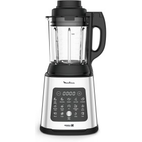 Moulinex PerfectMix Cook - Batidora de vaso de 1400W, 10 programas automáticos, cuchillas extraíbles Powelix, capacidad 2L, alto