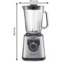 Moulinex PerfectMix Cook - Batidora de vaso de 1400W, 10 programas automáticos, cuchillas extraíbles Powelix, capacidad 2L, alto