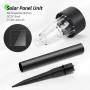 Aigostar- Luz Solares Exterior Jardin, Luz Fría 6500K, IP44 Impermeable, Luces LED Solar de Césped Exterior Jardin para Terraza,