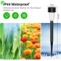 Aigostar- Luz Solares Exterior Jardin, Luz Fría 6500K, IP44 Impermeable, Luces LED Solar de Césped Exterior Jardin para Terraza,