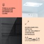 Klarstein Beersafe Mix It - Nevera pequeña, Mini nevera con puerta acristalada, Frigoríficos pequeños con iluminación LED, De 0