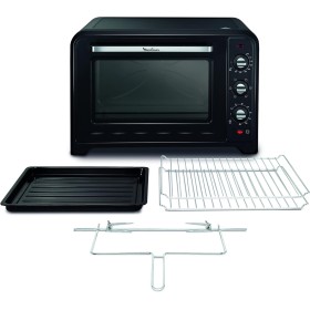 Moulinex Optimo OX495810 - Horno de Convección 60 L, 6 Modos de Cocción, Termostato hasta 240 y Temporizador hasta 120 Minutos,