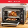 Moulinex Optimo OX495810 - Horno de Convección 60 L, 6 Modos de Cocción, Termostato hasta 240 y Temporizador hasta 120 Minutos,