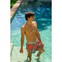 MaaMgic Bañador Hombre de Natación Secado Rápido Interior de Malla Pantalones Cortos d'Aire Vintage 80s 90s