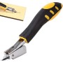 OKBY Removedor De Grapas Resistente, Quitagrapas Manual, Extractor De Clavos, Con Mango De Goma, Para Muebles, Tapicería,