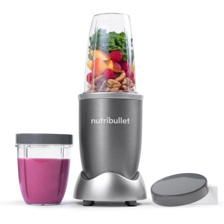 nutribullet Original 600, batidora personal, batidora multifuncional y licuadora, 600 W de potencia, NB603DG, Paquete Básico