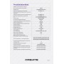 CREATE / WINDCALM/Ventilador de techo ABS con luz blanco con Wifi y mando / 40W, Silencioso, Ø132 cm, 6 velocidades, 3