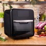 Moulinex Dual Easy Fry 8,3 L – Freidora de aire dual, ahorro energético de hasta 70%, capacidad de 5,2 L y 3,1 L, 7 programas,
