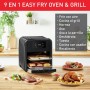 Moulinex Dual Easy Fry 8,3 L – Freidora de aire dual, ahorro energético de hasta 70%, capacidad de 5,2 L y 3,1 L, 7 programas,
