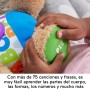 Fisher-Price Ríe y Aprende Perrito Primeros Descubrimientos, peluche interactivo con luces y sonidos, juguete bebé +6 meses,