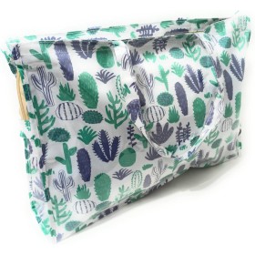 Bolso grande Playa Plástico Reciclado Multiuso Piscina Picnic Compras Bolso de verano familiar Impermeable con Cremallera y