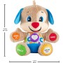 Fisher-Price Ríe y Aprende Perrito Primeros Descubrimientos, peluche interactivo con luces y sonidos, juguete bebé +6 meses,