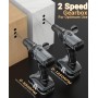 JYGMPRO Taladro Percutor a Bateria 21V, Taladro Atornillador Bateria con 2x2.0Ah Baterías, Atornillador Electrico 42Nm, 25+3