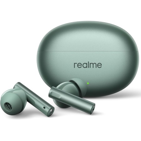 realme Air 6 Auriculares True inalámbricos, controladores de bajo profundo 12,4 mm, 50 dB Cancelación activa dirigida del ruido,