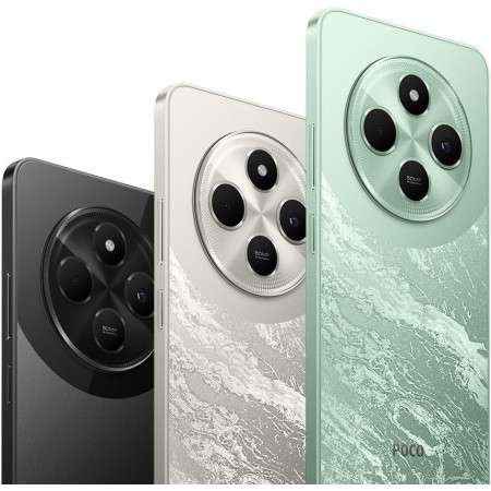 Xiaomi Poco C75 - Smartphone de 6+128GB, Pantalla inmersiva de 6.88” 120Hz, MediaTek Helio G81-Ultra, cámara Dual de 50MP IA,
