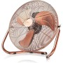 Brandson – Ventilador de sobremesa - 30 cm de diámetro - Ventilador de mesa silencioso - Ventiladores de estilo retro - 48 Watt