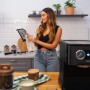 Cecotec Cafetera Express Manual Power Espresso 20. 850 W, Presión 20 Bares, Depósito de 1,6L, Brazo Doble Salida, Vaporizador,