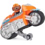 Patrulla Canina - Moto Pups Deluxe y Figura Rocky - Moto de Juguete Que Hace Caballitos - 6060545 - Juguetes Niños 3 Años + -