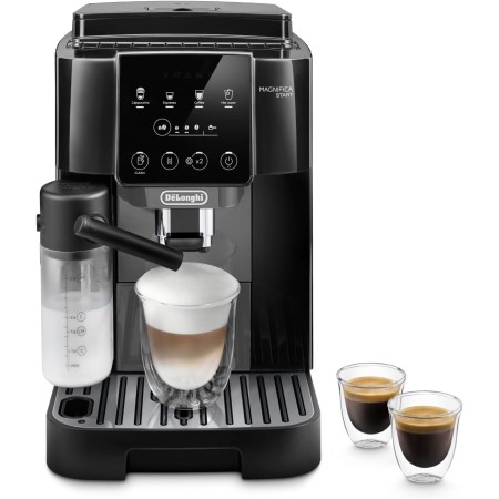De'Longhi Magnifica S ECAM11.112.B, Cafetera Superautomática con Boquilla para Leche, Cafetera Espresso del Grano a la Taza con