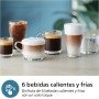 PHILIPS Serie 3300 Cafetera Superautomática - Sistema de leche LatteGo, 6 tipos de cafe, pantalla táctil, SilentBrew, Molinillo