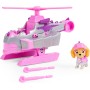 PATRULLA CANINA - COCHE TRANSFORMABLE RESCUE KNIGHTS + FIGURA CHASE - Patrulla Canina Coche de 15 cm con 1 Figura de Chase -