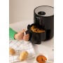 CREATE/AIR FRYER MIST/Freidora sin aceite 4.2 L con vaporizador de agua negro/Capacidad 5-6 raciones, 6 programas, bandeja de