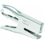 Rapesco 1298A Porpoise Grapadora de Tenaza con 10.000 Grapas Tipo 26/8 mm, Capacidad para 45 Hojas, Cromo