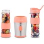 H.Koenig Mini batidora Smoothie maker Compacto 570mL SMOO9 Sin BPA Potente 300W, Batidora de Smoothie 2 Botellas Portátiles, 4