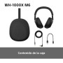 Sony WH-1000XM6 Auriculares Bluetooth inalámbricos con Noise Cancelling, Sonido de Alta resolución, cómodos, diseño Plegable,