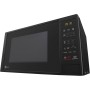 LG MH6535GIB - Microondas con grill, 1000 W, Smart Inverter, Display digital, Color Negro Transparente, 1000 W, 25 l