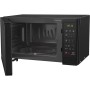 LG MH6535GIB - Microondas con grill, 1000 W, Smart Inverter, Display digital, Color Negro Transparente, 1000 W, 25 l