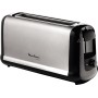 Moulinex Classic LS330D Tostador Acero Inoxidable, 2 Ranuras largas y anchas, 1400 W, 6 Posiciones Tostado, Función Stop y