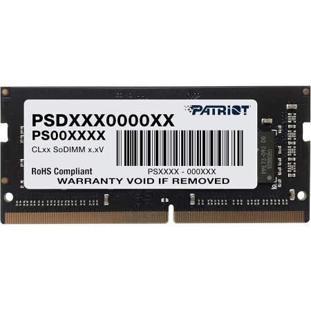 PATRIOT Signature DDR4 8GB 2400MHZ CL17 SODIMM