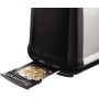 Moulinex Classic LS330D Tostador Acero Inoxidable, 2 Ranuras largas y anchas, 1400 W, 6 Posiciones Tostado, Función Stop y
