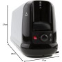 Moulinex Classic LS330D Tostador Acero Inoxidable, 2 Ranuras largas y anchas, 1400 W, 6 Posiciones Tostado, Función Stop y