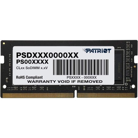 Patriot Memory Serie Signature SODIMM Memoria RAM DDR4 3200 MHz PC4-25600 16GB (1x16GB) C22 - PSD416G320081S
