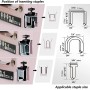 SHALL Juego de grapadora manual 3 en 1, potente grapadora de madera con 3000 grapas, pistola grapadora para carpintería,