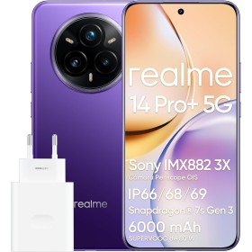 realme 14 Pro+ 5G 12GB+512GB Teléfono móvil Android, Smartphone de 6.83", Cámara OIS de 50MP, Qualcomm Snapdragon 7s Gen 3 5G,