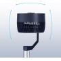 Ufesa 3D70 Ventilador Circulador de Aire con Oscilación 3D 360º, Multidireccional, 70W, 3 Velocidades, 3 Modos, 1m Altura,