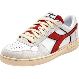 Diadora Magic Basket Low Suede Leather, Zapatillas de Gimnasio Unisex Adulto