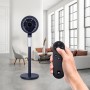 Ufesa 3D70 Ventilador Circulador de Aire con Oscilación 3D 360º, Multidireccional, 70W, 3 Velocidades, 3 Modos, 1m Altura,